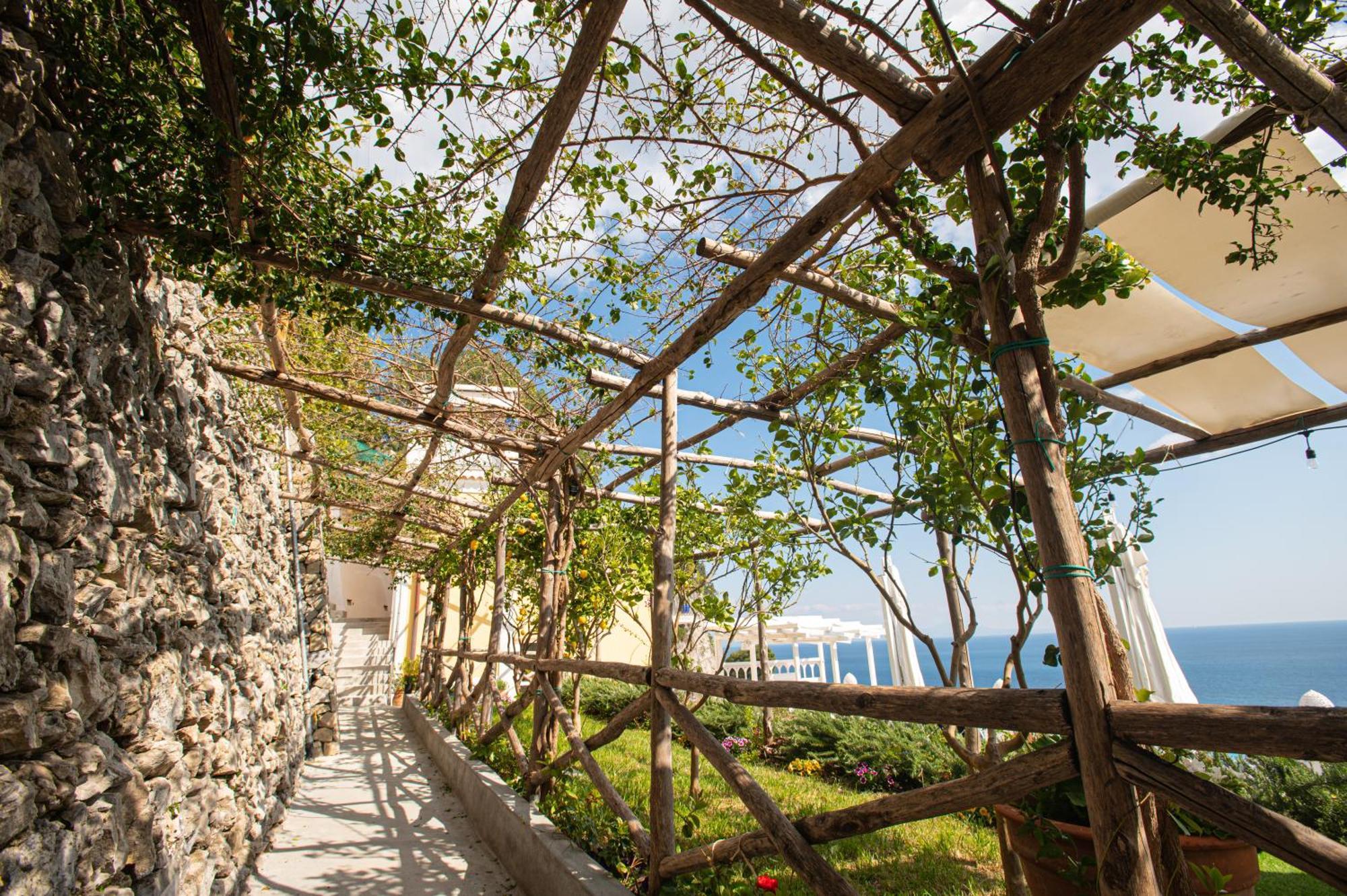 Hotel Villa Pandora Maiori Eksteriør bilde